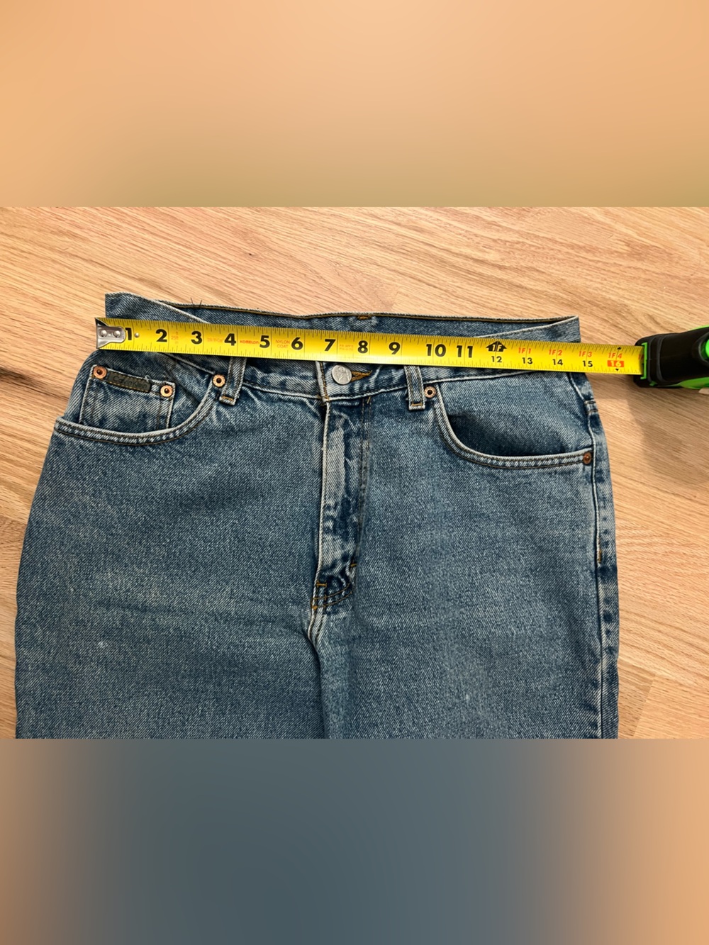 Vintage Calvin Klein jeans 5 pocket double stone wash